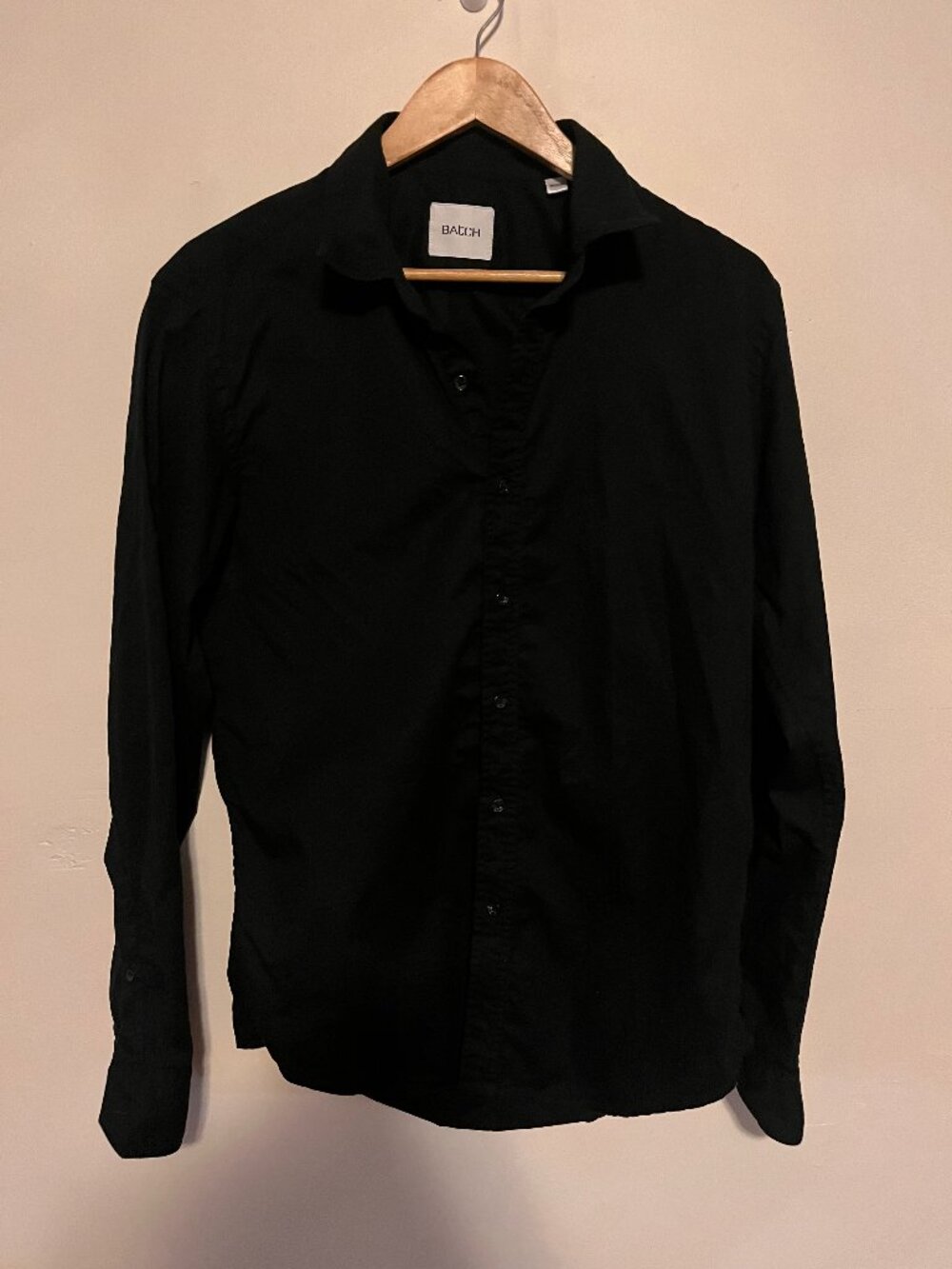 Batch Essential Spread Collar Casual Shirt